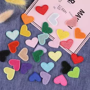 Вышивка любви: Самоклеящаяся тканевая заплатка для одежды, обуви, головных уборов, сумок и ювелирных изделий G1R-A-1-6