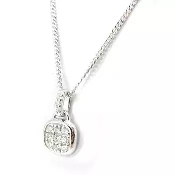 Высочество [I3224] - Белое серебряное ожерелье «Богиня»