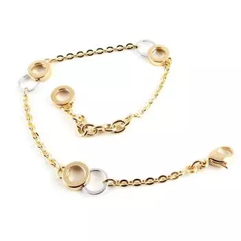 Высочество [L1736] - Позолоченный браслет Хореография 2 тона