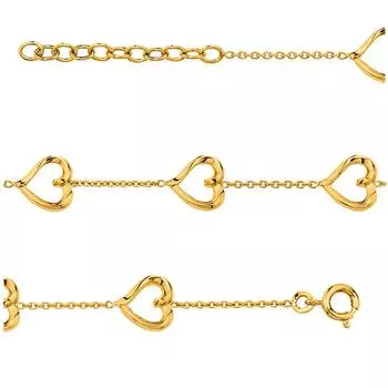 Высочество [M1131] - Позолоченный браслет Любовь