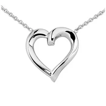 Высочество [M1168] - Серебряное ожерелье Любовь