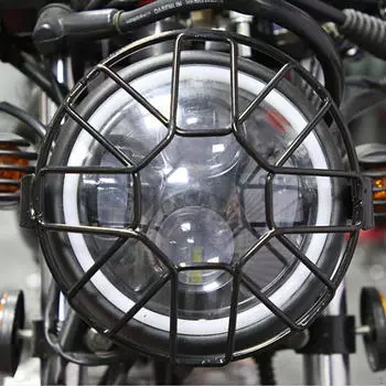 Высокая эффективность защиты решетки фар заменяет крышку мотоцикла