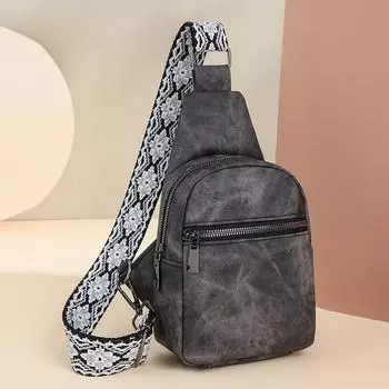 Высокая эстетическая ценность, новый персонализированный тренд, нагрудная сумка с широким плечевым ремнем. Высококачественная легкая роскошная сумка на одно плечо, модная повседневная сумка через плечо.