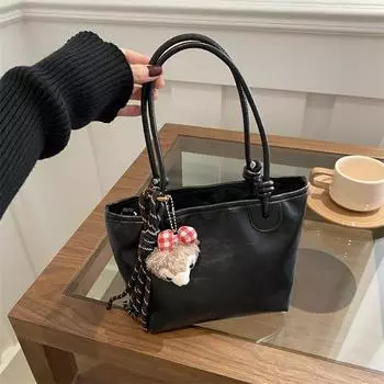 Высокая ценность, женская сумка осень и зима ретро универсальная повседневная сумка через плечо женская портативная сумка-ведро
