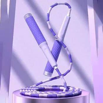 Высокая гибкость Скакалка для тренировок прыжков Не запутывается Сегментированная фитнес-скакалка Бодибилдинг