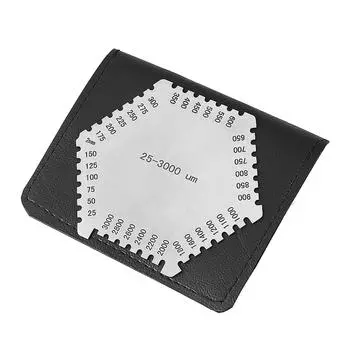 Высокая гребенка из нержавеющей стали для влажной пленки, толщиномер 25-3000 мкм