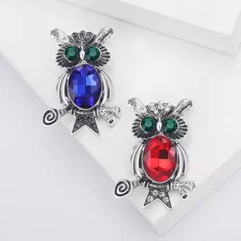 Высокая мода брошь в виде животного индивидуальный тренд сова универсальные аксессуары для одежды