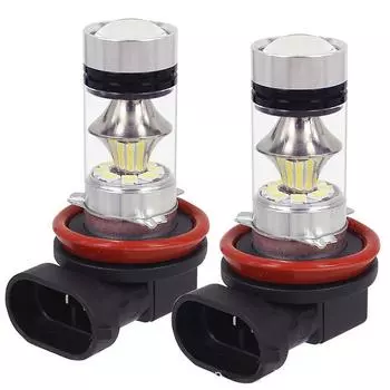 Высокая мощность 100 Вт Автомобильный светодиодный противотуманный фонарь H8/H11 3030 20SMD фара 60x17.5x38 mm