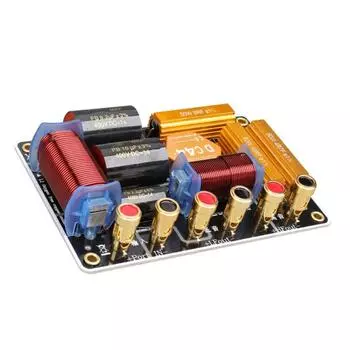 Высокая мощность 550 Вт 2-полосный кроссовер для динамиков 2000 Гц Точка разделения частот для улучшенного звука Мощный звук