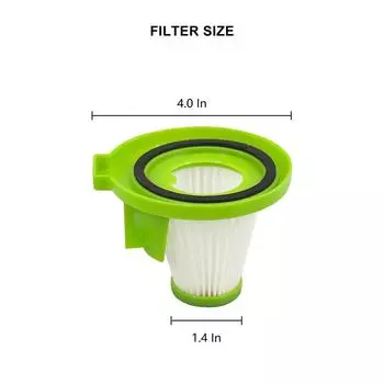 Высокая производительность фильтрации Ionvac ZipVac Фильтры Сменные фильтры