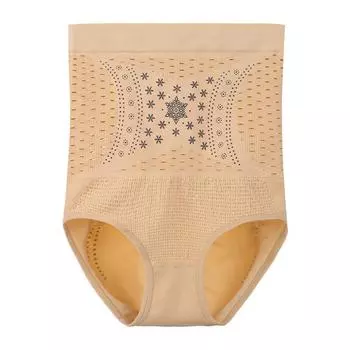 Высокая талия бедра лифтинг боди-шейпер трусы модное хлопковое антибактериальное нижнее белье сексуальное нижнее белье M серый