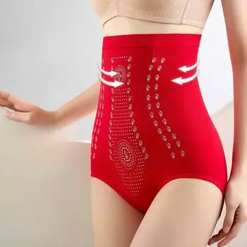 Высокая талия бедра лифтинг боди-шейпер трусы модное хлопковое антибактериальное нижнее белье сексуальное нижнее белье M чёрный