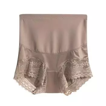 Высокая талия бедра лифтинг боди-шейпер трусы модное хлопковое антибактериальное нижнее белье сексуальное нижнее белье M чёрный