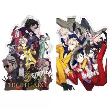 ВЫСОКАЯ КАРТА аниме стоя Финн Олдман Крис Редгрейв акриловая фигурка модель тарелка женские подвески 1