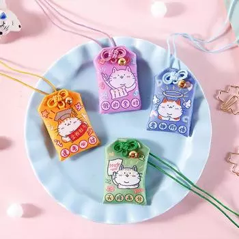 Высокие баллы, китайский тест на благословение, кулон-саше, благословение кота, благословение, сделай сам, креативное украшение, кулон, подарок для детей 01