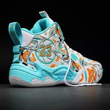 Высокие баскетбольные кроссовки мужские военные ботинки для тренировок подростков младших и средних школьников спортивная обувь для взрослых мужчин 35