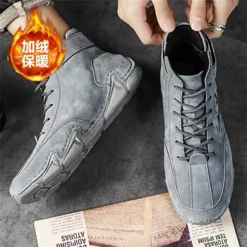 Высокие ботинки на шнуровке для мужчин, роскошная дизайнерская обувь, высокие ботинки на плоской подошве, кроссовки, спортивная обувь для детей от 4 до 12 лет, тренд 38