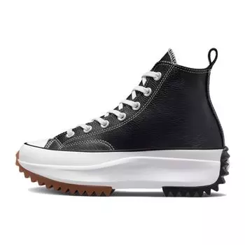 Высокие черно-белые кроссовки унисекс Converse Run Star Hike A04292C 44.5