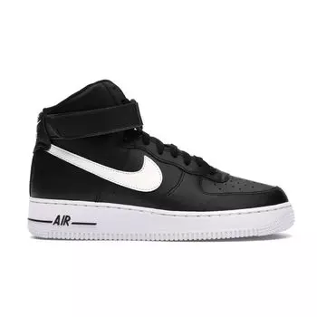 Высокие черно-белые кроссовки унисекс Nike Air Force 1 CK4369-001