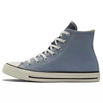 Высокие джинсовые женские кроссовки Converse Chuck Taylor All Star Синие дымчато-синие A02880C