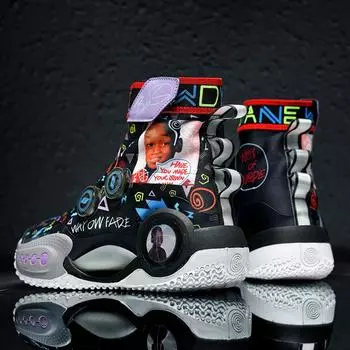 Высокие мужские баскетбольные кроссовки для детей и женщин, дышащие кроссовки для уличной баскетбольной обуви, брендовые дизайнерские кроссовки, оригинальная прогулочная спортивная обувь 36