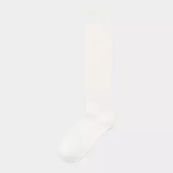 Высокие носки в рубчик с подогревом GU by Uniqlo Style+E