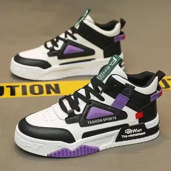 Высокие осенне-зимние кеды Guochao, удобные молодежные спортивные кеды, модный тренд, жареная улица, мужские 39