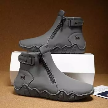 Высокие повседневные туфли для женщин. Новые удобные туфли для рабочей одежды. Модные и универсальные мягкие подошвы для повседневного спорта. 35 серый