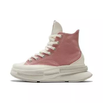 Высокие розовые кроссовки унисекс Converse Run Star Legacy CX белые A00873C 44.5