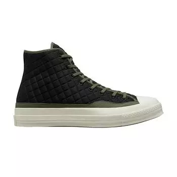 Высокие стеганые кроссовки унисекс Converse Chuck 70 черные A01399C 37