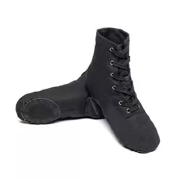 Высокие танцевальные туфли женские мягкие нескользящие взрослые детские парусиновые красные танцевальные туфли тренировочные туфли балетные джазовые туфли 34