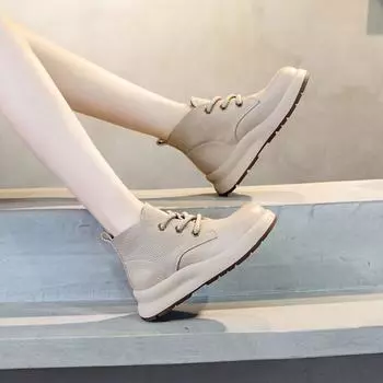 Высокие туфли Повседневная обувь для сноуборда Плоская спортивная обувь 35 коричневый