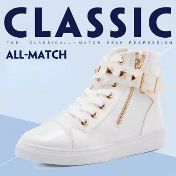 Высокие женские парусиновые туфли Удобные женские вулканизированные туфли 2024 Новые женские повседневные туфли на плоской подошве Zapatos Mujer 35 белый