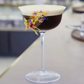 Высокий бокал для коктейля Simple Home Kitchen Мартини Cup Прозрачный хрустальный стеклянный бокал Barware Мартини Парная чашка 160ml