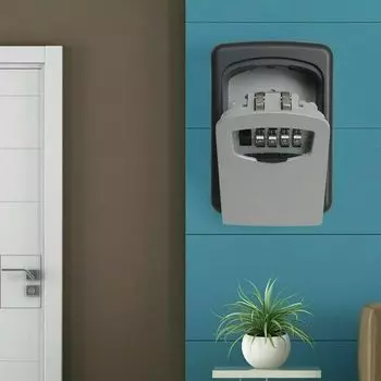 Высокий уровень безопасности установленный стеной ключевой сейф с кодовым замком хранения 4 цифр