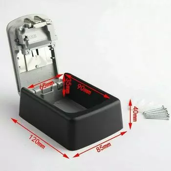 Высокий уровень безопасности установленный стеной ключевой сейф с кодовым замком хранения 4 цифр