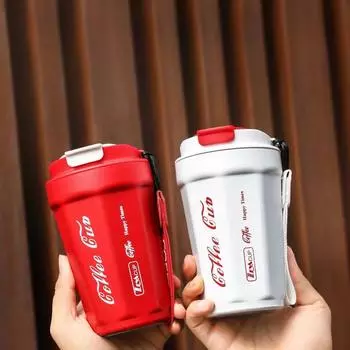 Высокий уровень внешнего вида термос чашка для пар чашка для кофе простая вакуумная чашка из нержавеющей стали 400ml