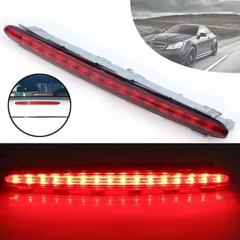 Высоко установленный третий стоп-сигнал водонепроницаемый совместимый для Mercedes Benz C Class W209 02-09 красный