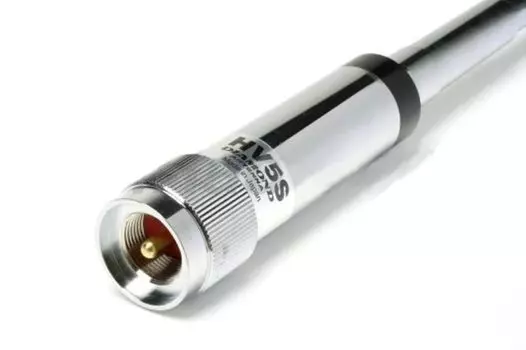 Высокоэффективная мобильная антенна Diamond HV5S band 7/21/50/144/430 МГц HV-5S серебряный