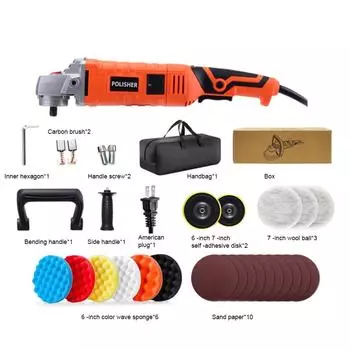 Высокоэффективный автоматический полировальный станок для длительного блеска, полировальная машина для автомобиля, полировальная машина, инструменты для полировки автомобиля 150