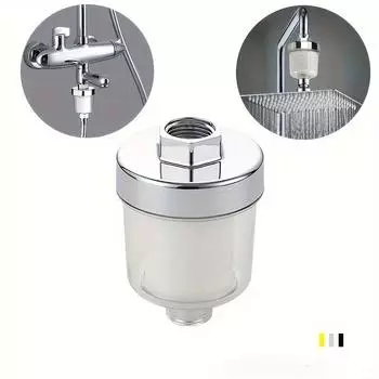 Высокоэффективный фильтр для душа с фильтрующим картриджем из полипропилена для домашнего использования, водонагреватель для ванной комнаты, фильтр для душевой лейки, попрощайтесь с жесткой водой