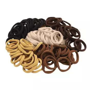 Высокоэластичная бесшовная резинка для волос, женские резинки для волос, повязки на голову, аксессуары для волос, не повреждающие волосы, повязка на голову One Size белый