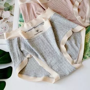 Высокоэластичное нижнее белье, женские трусики со средней талией, жаккардовые удобные треугольные брюки, большие размеры, дышащие нижние трусы One Size