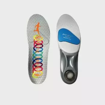 Высокоэластичные амортизирующие стельки для бадминтона и баскетбола 43-46 (300mm length)