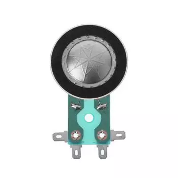 Высокочастотные динамики Звуковая катушка Круглый аудиодинамик Высокочастотная катушка Рог Титановая пленка Медная мембрана Ремонт диафрагмы