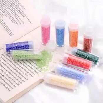 Высокое качество 1500 шт. кремовый нефритовый стеклянный бисер в бутылках для изготовления ювелирных изделий DIY браслет ожерелье 2mm