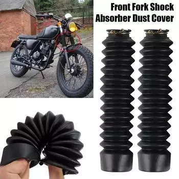 Высокое качество, 2 шт., передняя вилка мотоцикла, амортизатор, чехол, амортизирующие чехлы, защитные гетры, пылезащитный рукав, пылезащитная резинка A1U3