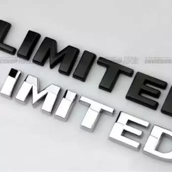 Высокое качество 3D металлическая наклейка ограниченная эмблема ограниченная наклейка черный, серебристый цвет для Grand Cherokee ремонт наклейка стайлинг автомобиля чёрный