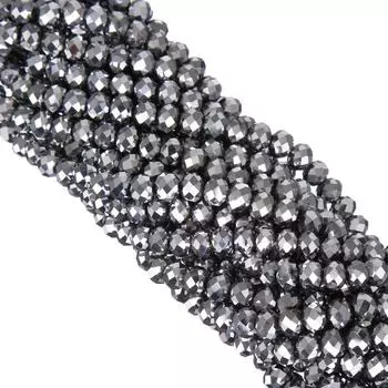 Высокое качество DIY ремесла Лидер продаж 6 мм 100 шт. разделительные бусины из хрусталя для изготовления ювелирных изделий, ожерелье, браслет, оптовая продажа
