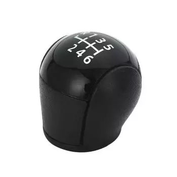 Высокое качество для Ford Transit Van MK7 (2006-2013 гг.) Автомобильный стиль 5 / 6 ступенчатая механическая коробка передач ручка переключения передач ручка рычага черный серебристый